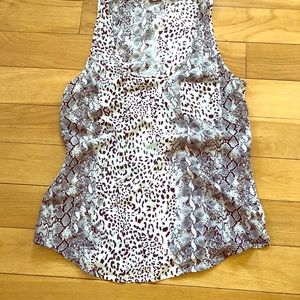 Joie silk sleeveless blouse size XS
